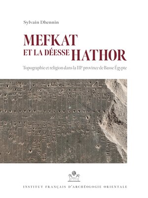 cover image of Mefkat et la deesse Hathor